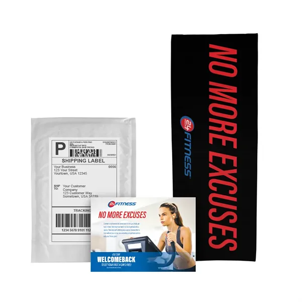 Dye-Sublimated Cooling Towel Mailer Kit - Dye-Sublimated Cooling Towel Mailer Kit - Image 0 of 0
