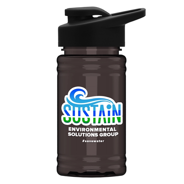 UpCycle - Mini 16 oz. rPet Sports Bottle with Drink Thru Lid - UpCycle - Mini 16 oz. rPet Sports Bottle with Drink Thru Lid - Image 3 of 16