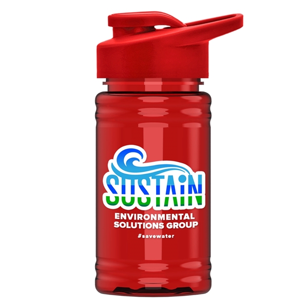 UpCycle - Mini 16 oz. rPet Sports Bottle with Drink Thru Lid - UpCycle - Mini 16 oz. rPet Sports Bottle with Drink Thru Lid - Image 5 of 16