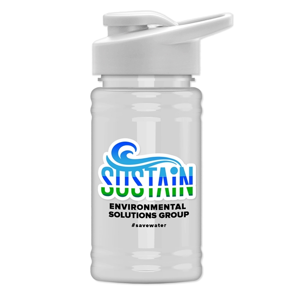 UpCycle - Mini 16 oz. rPet Sports Bottle with Drink Thru Lid - UpCycle - Mini 16 oz. rPet Sports Bottle with Drink Thru Lid - Image 6 of 16