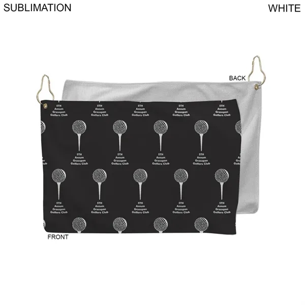 Colored Microfiber Dri-Lite Terry Golf Towel
