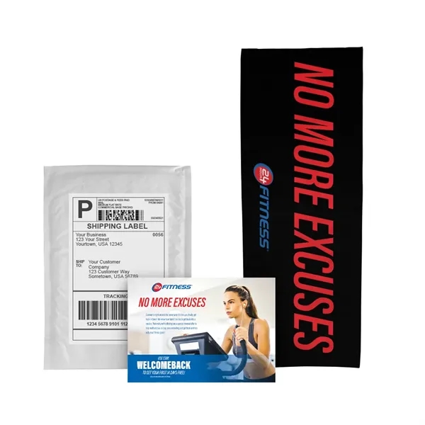Dye-Sublimated Cooling Towel Mailer Kit