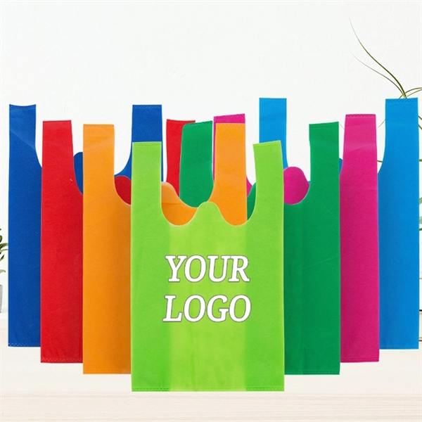 Non Woven T-Shirt  Vest Bag - Non Woven T-Shirt  Vest Bag - Image 1 of 14