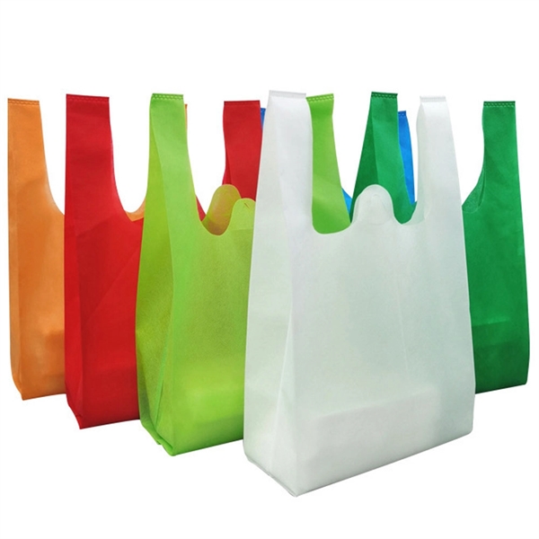 Non Woven T-Shirt  Vest Bag - Non Woven T-Shirt  Vest Bag - Image 2 of 14