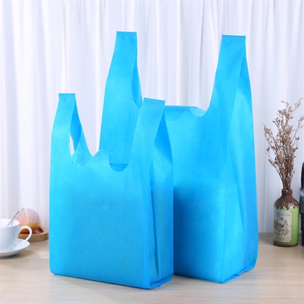 Non Woven T-Shirt  Vest Bag - Non Woven T-Shirt  Vest Bag - Image 7 of 14