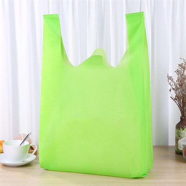 Non Woven T-Shirt  Vest Bag - Non Woven T-Shirt  Vest Bag - Image 8 of 14