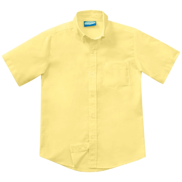 Classroom Uniforms - Boys' Short Sleeve Oxford Shirt - Classroom Uniforms - Boys' Short Sleeve Oxford Shirt - Image 3 of 3
