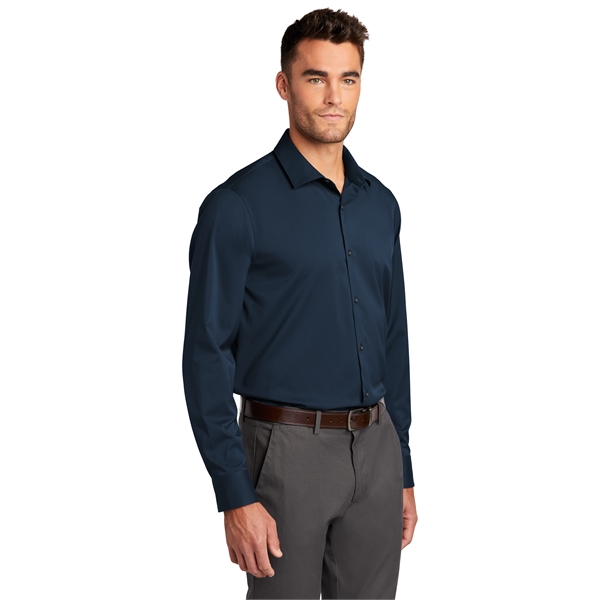 Port Authority City Stretch Shirt 3.7 oz. - Port Authority City Stretch Shirt 3.7 oz. - Image 3 of 15
