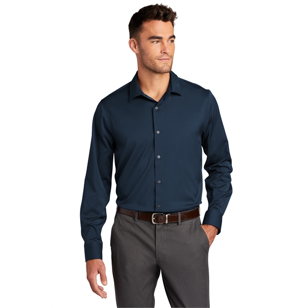 Port Authority City Stretch Shirt 3.7 oz. - Port Authority City Stretch Shirt 3.7 oz. - Image 4 of 15