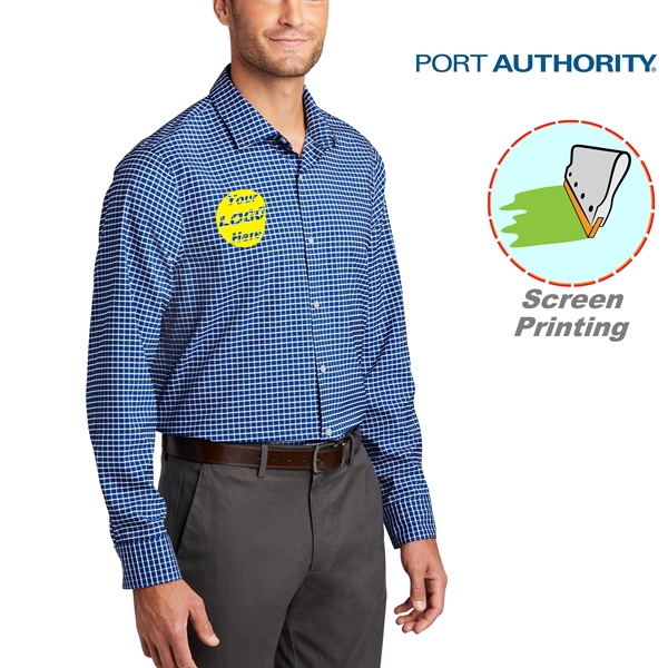Port Authority City Stretch Shirt 3.7 oz. - Port Authority City Stretch Shirt 3.7 oz. - Image 0 of 15