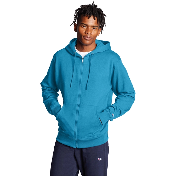 Champion Adult Powerblend® Full-Zip Hooded Sweatshirt - Champion Adult Powerblend® Full-Zip Hooded Sweatshirt - Image 58 of 116