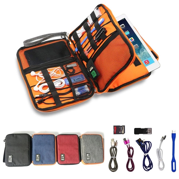 Travel Gear Carry Bag Cable Organizer - Travel Gear Carry Bag Cable Organizer - Image 1 of 2