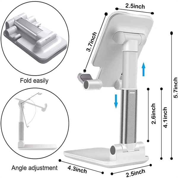 Foldable Phone Holder Tablet Stand - Foldable Phone Holder Tablet Stand - Image 3 of 4
