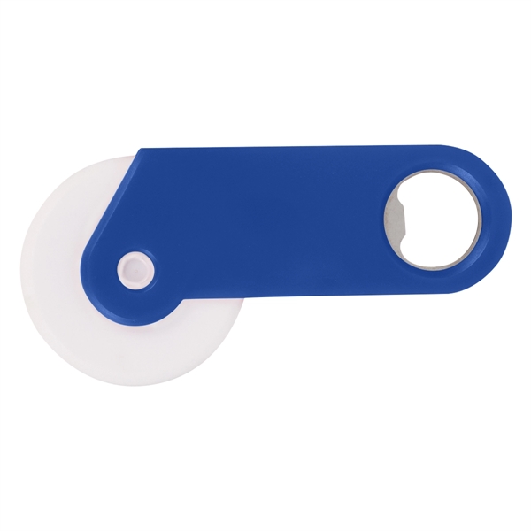 Custom Pizza Cutter With Bottle Opener