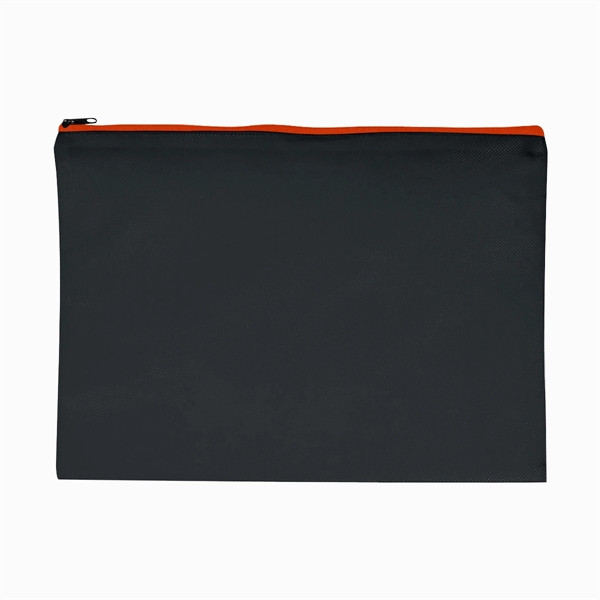 Non-Woven Document Sleeve With Zipper - Non-Woven Document Sleeve With Zipper - Image 9 of 12