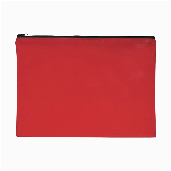 Non-Woven Document Sleeve With Zipper - Non-Woven Document Sleeve With Zipper - Image 11 of 12