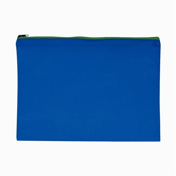 Non-Woven Document Sleeve With Zipper - Non-Woven Document Sleeve With Zipper - Image 12 of 12