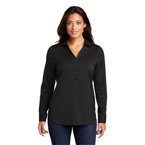 Port Authority Ladies City Stretch Tunic 3.7 oz Custom Shirt - Port Authority Ladies City Stretch Tunic 3.7 oz Custom Shirt - Image 5 of 21