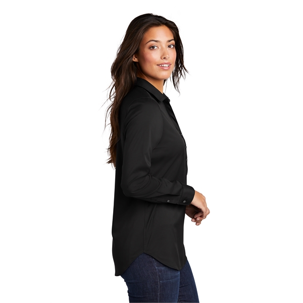 Port Authority Ladies City Stretch Tunic 3.7 oz Custom Shirt - Port Authority Ladies City Stretch Tunic 3.7 oz Custom Shirt - Image 6 of 21