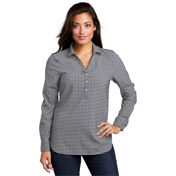 Port Authority Ladies City Stretch Tunic 3.7 oz Custom Shirt - Port Authority Ladies City Stretch Tunic 3.7 oz Custom Shirt - Image 9 of 21