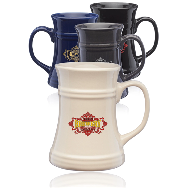 17 oz. Ceramic Tankard Beer Mug - 17 oz. Ceramic Tankard Beer Mug - Image 0 of 13