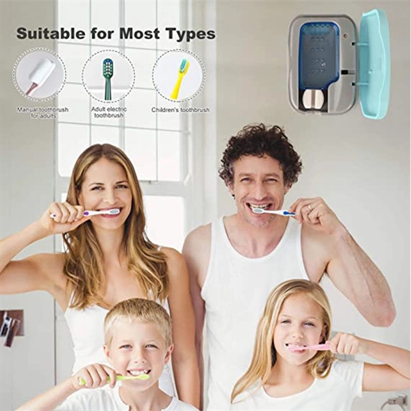 Rechargeable Toothbrush Sanitizer Case for Houshold - Rechargeable Toothbrush Sanitizer Case for Houshold - Image 1 of 2