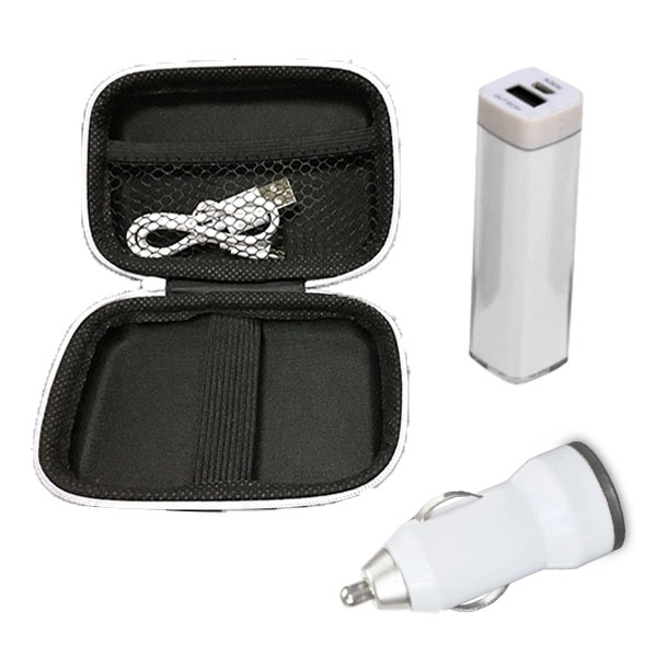 Power Bank and Car Charger Set - Power Bank and Car Charger Set - Image 1 of 6