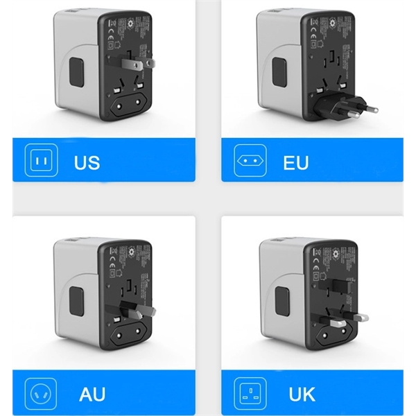 Universal Travel Adapter - Universal Travel Adapter - Image 2 of 3