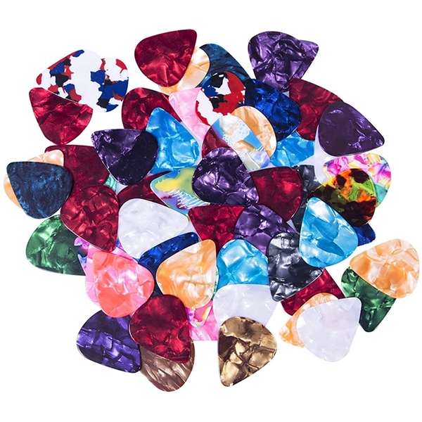 Assorted Pearl Celluloid Guitar Pick - Assorted Pearl Celluloid Guitar Pick - Image 0 of 2