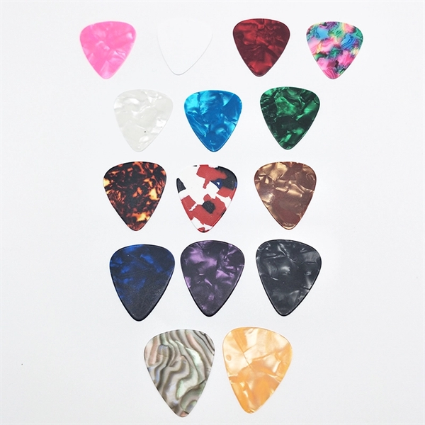 Assorted Pearl Celluloid Guitar Pick - Assorted Pearl Celluloid Guitar Pick - Image 1 of 2