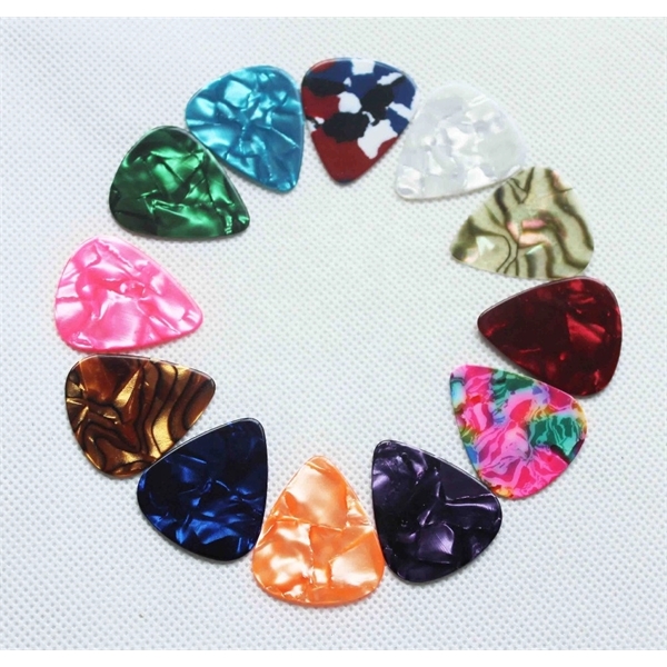 Assorted Pearl Celluloid Guitar Pick - Assorted Pearl Celluloid Guitar Pick - Image 2 of 2