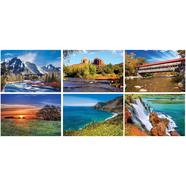 Scenes Across North America Desk Calendar - Scenes Across North America Desk Calendar - Image 2 of 3