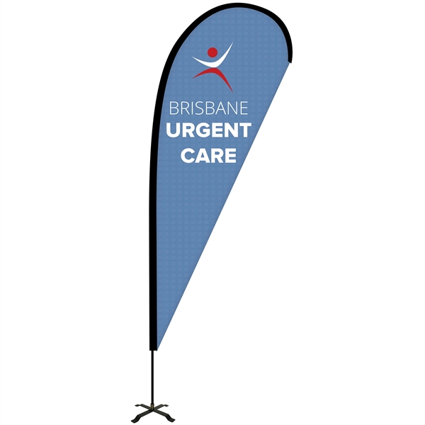 8' Portable Single Reverse Teardrop Kit with Cross Base - 8' Portable Single Reverse Teardrop Kit with Cross Base - Image 0 of 12