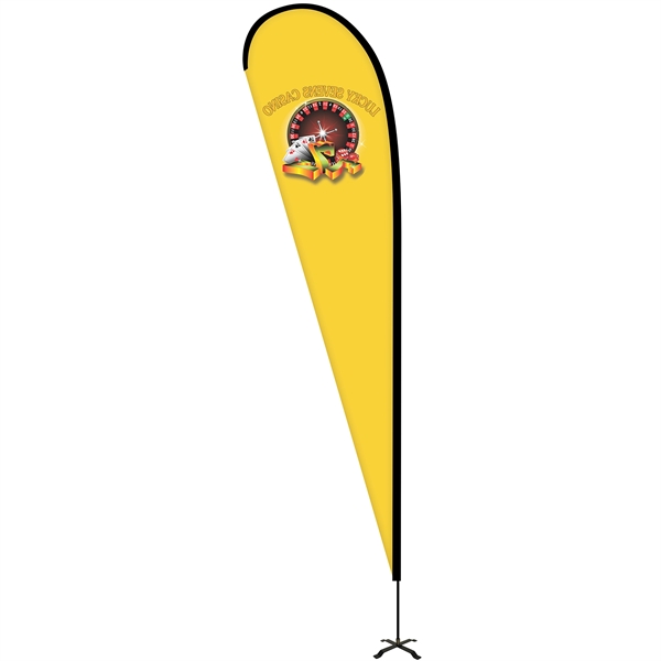 12' Portable Single Reverse Teardrop Kit with Cross Base - 12' Portable Single Reverse Teardrop Kit with Cross Base - Image 1 of 14