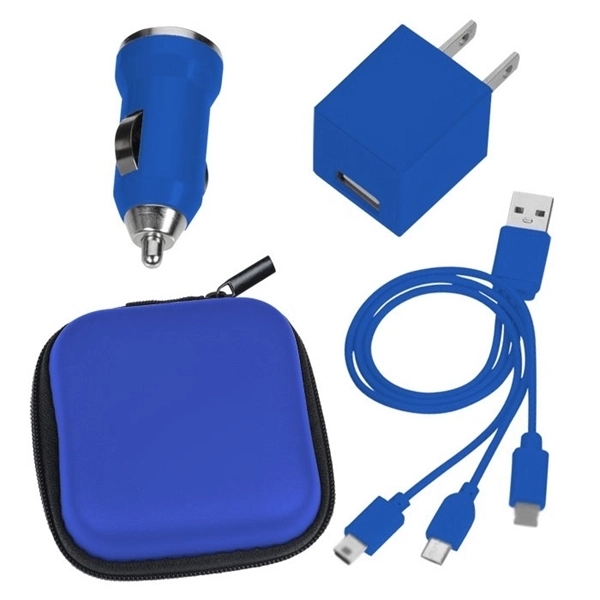 3 In 1 Portable Travel Charging Kit - 3 In 1 Portable Travel Charging Kit - Image 3 of 5