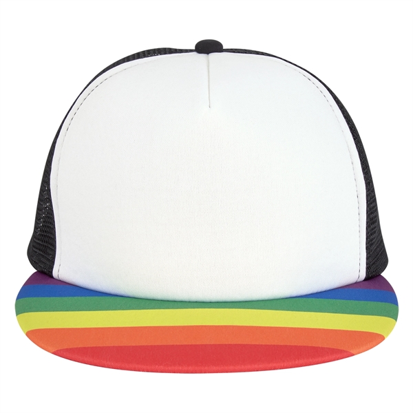 Rainbow Trucker Cap - Rainbow Trucker Cap - Image 5 of 11