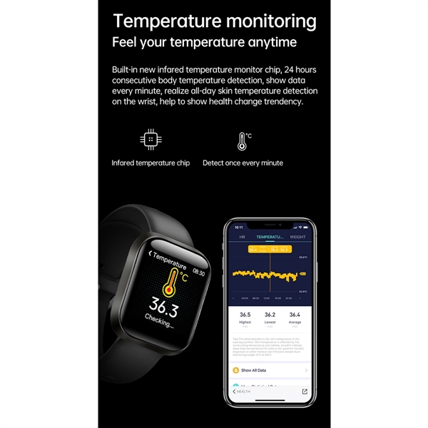 Heart Rate Smart Health Watch - Heart Rate Smart Health Watch - Image 3 of 6