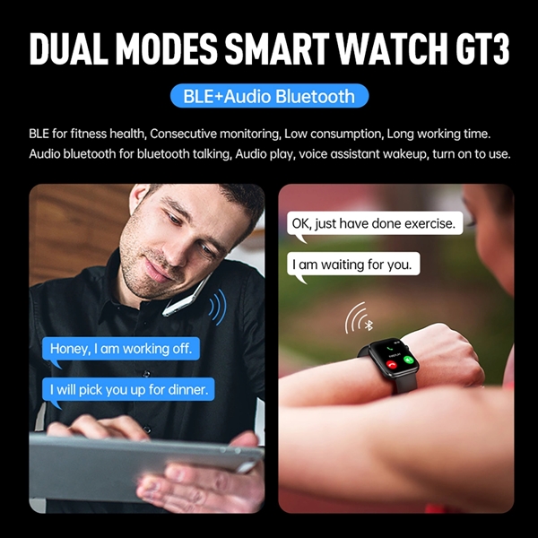 Bluetooth Call Fitness Watch - Bluetooth Call Fitness Watch - Image 2 of 7