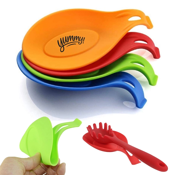 Kitchen Silicone Spoon Rest - Kitchen Silicone Spoon Rest - Image 0 of 2