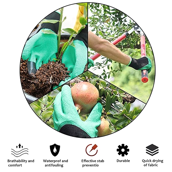 Claw Gardening Gloves - Claw Gardening Gloves - Image 2 of 3