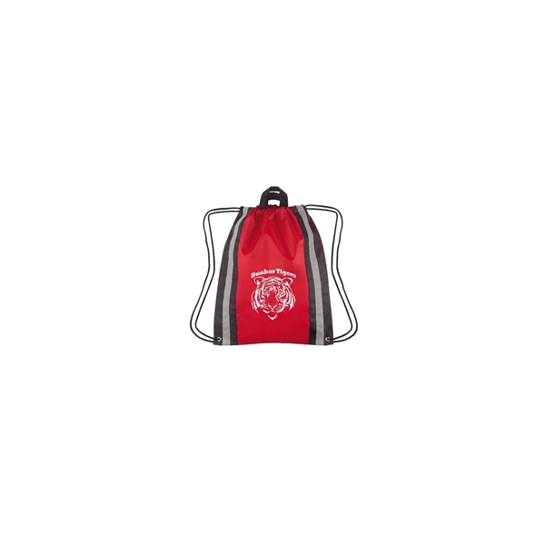Safety Strap Reflective Drawstring bag - Safety Strap Reflective Drawstring bag - Image 1 of 1