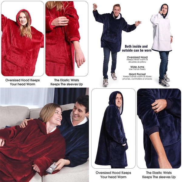 Hoodie Blanket - Hoodie Blanket - Image 5 of 5