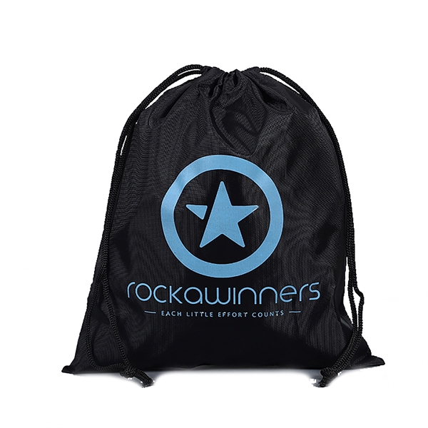 210D Polyester Drawstring Bag - 210D Polyester Drawstring Bag - Image 0 of 1