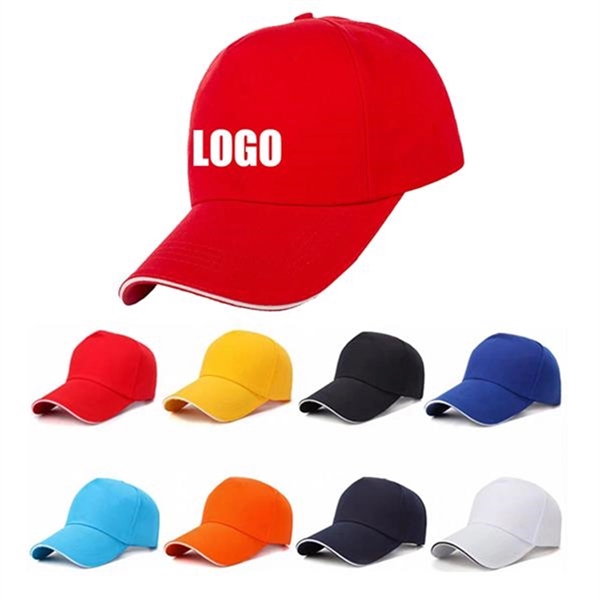 Cotton Baseball Hat - Cotton Baseball Hat - Image 0 of 4