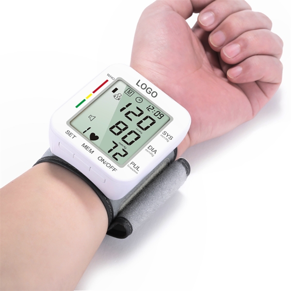 Blood Pressure Monitor With Large LCD Display - Blood Pressure Monitor With Large LCD Display - Image 0 of 1