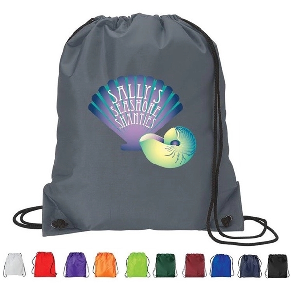 Full Color Polyester Drawstring Backpack - Full Color Polyester Drawstring Backpack - Image 0 of 0