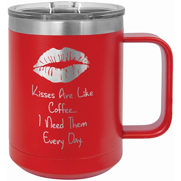 15 oz. Polar Camel Vacuum Insulated Mug with Slider Lid - 15 oz. Polar Camel Vacuum Insulated Mug with Slider Lid - Image 16 of 31