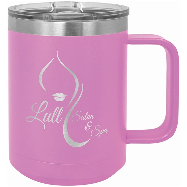 15 oz. Polar Camel Vacuum Insulated Mug with Slider Lid - 15 oz. Polar Camel Vacuum Insulated Mug with Slider Lid - Image 22 of 31