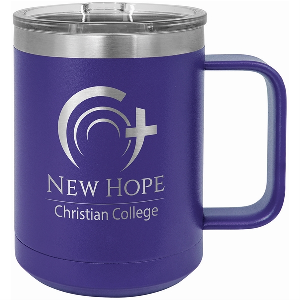 15 oz. Polar Camel Vacuum Insulated Mug with Slider Lid - 15 oz. Polar Camel Vacuum Insulated Mug with Slider Lid - Image 24 of 31