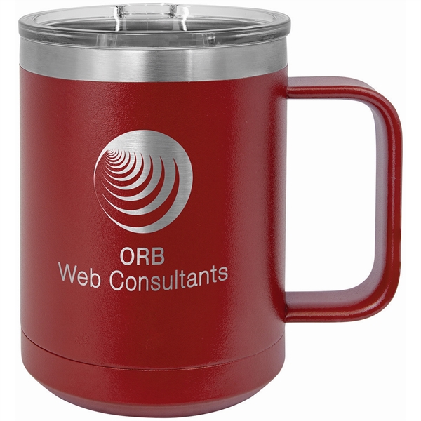 15 oz. Polar Camel Vacuum Insulated Mug with Slider Lid - 15 oz. Polar Camel Vacuum Insulated Mug with Slider Lid - Image 27 of 31